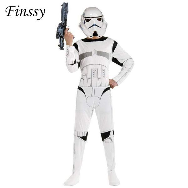 costume for boys the force awakens storm troopers cosplay halloween costume for kids carnival party dress with mask, Black;red
costume for boys the force awakens storm troopers cosplay halloween costume for kids carnival party dress with mask, Black;red