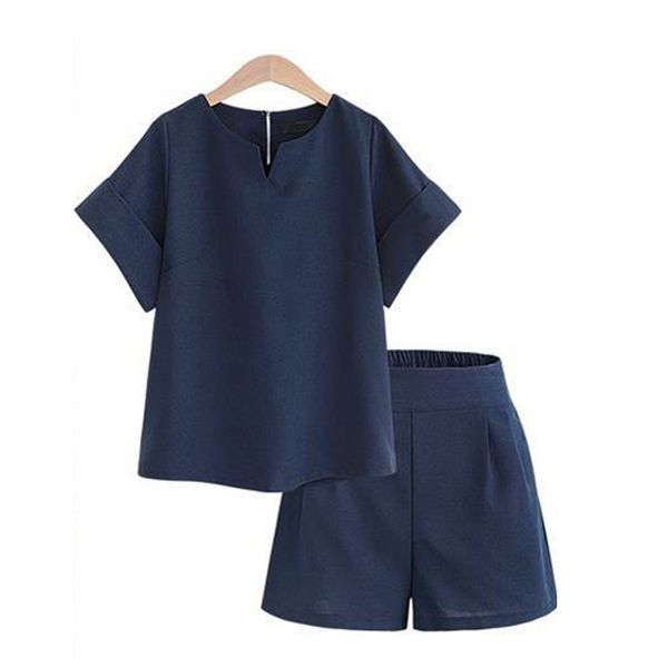 cotton linen 2 piece set women tracksuit summer casual v -neck short sleeve two piece outfits short set female sweatsuit xl-5xl, Gray
cotton linen 2 piece set women tracksuit summer casual v -neck short sleeve two piece outfits short set female sweatsuit xl-5xl, Gray