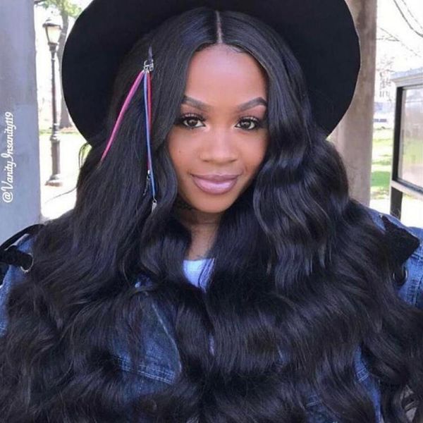 loose wave 360 lace frontal wig pre plucked 150 density lace front wigs glueless full lace human hair wigs, Black
loose wave 360 lace frontal wig pre plucked 150 density lace front wigs glueless full lace human hair wigs, Black