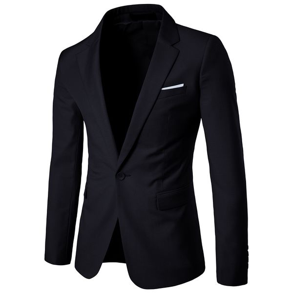 one-button slim fit костюм мужчин деловой костюм best man groom tops большой размер новые товары для мужчин, White;black
one-button slim fit костюм мужчин деловой костюм best man groom tops большой размер новые товары для мужчин, White;black