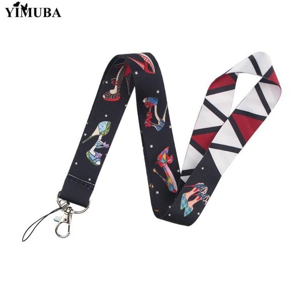 yimuba trendy high heel geometric cartoon print keychain women lanyards for keys badge holder mobile phone ribbon hanging rope, Silver
yimuba trendy high heel geometric cartoon print keychain women lanyards for keys badge holder mobile phone ribbon hanging rope, Silver