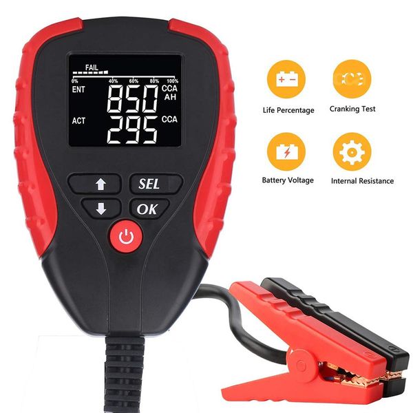 digital 12v car battery tester lcd screen shockproof safety automotive lead-acid battery load analyzer for car motorcycle boat
digital 12v car battery tester lcd screen shockproof safety automotive lead-acid battery load analyzer for car motorcycle boat