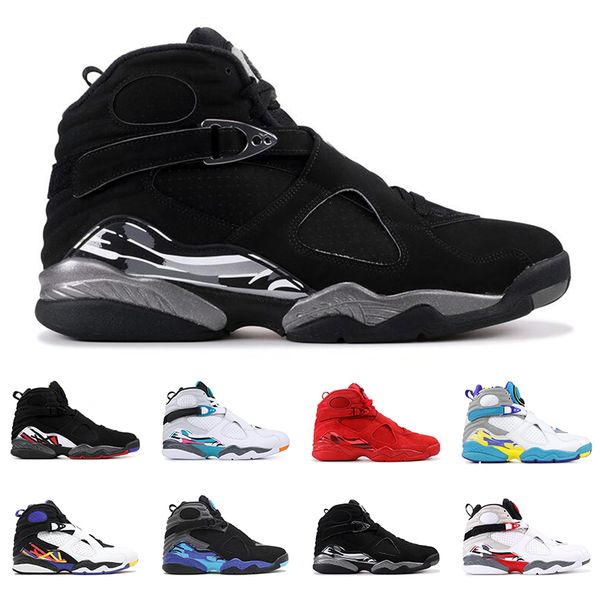 new arrivel mens basketball shoes 8s chrome valentines day aqua release 8 sports sneakers trainers shoes size 8-13
new arrivel mens basketball shoes 8s chrome valentines day aqua release 8 sports sneakers trainers shoes size 8-13