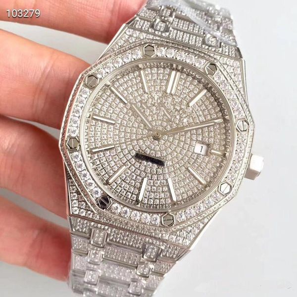 luxury watch jf produces the abbey royal oak 15400. cal.3120 ultra-thin automatic watch 41mm luxury mens watches diamond watch, Slivery;brown
luxury watch jf produces the abbey royal oak 15400. cal.3120 ultra-thin automatic watch 41mm luxury mens watches diamond watch, Slivery;brown