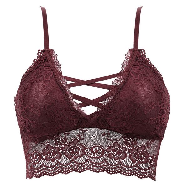 women underwears bralette bras color breathable bralette 6 lingerie bras for women sleep bra vest ultra thin underwear female, Red;black
women underwears bralette bras color breathable bralette 6 lingerie bras for women sleep bra vest ultra thin underwear female, Red;black