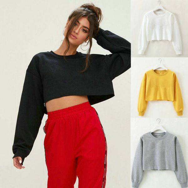 2020 womens casual long sleeve sweatshirt jumper sweater crop pullover coat fashion lady clubwear party clothes
2020 womens casual long sleeve sweatshirt jumper sweater crop pullover coat fashion lady clubwear party clothes