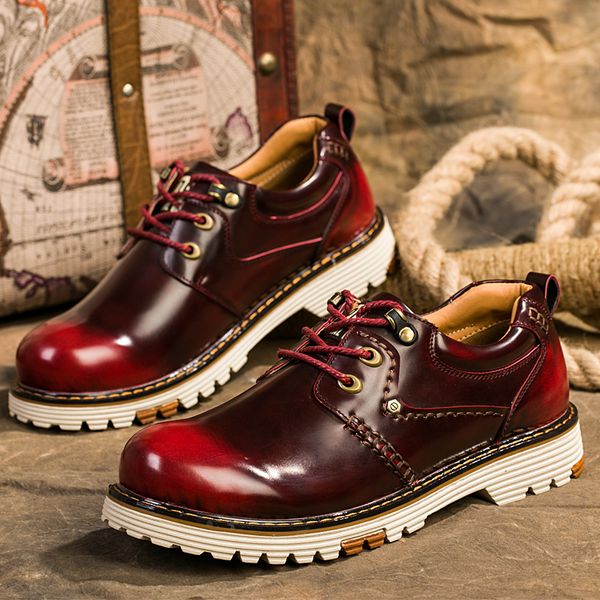 cimim brand tooling shoes men retro designer oxfords men work safety shoes 2018 fashion slip on mens leather casual, Black
cimim brand tooling shoes men retro designer oxfords men work safety shoes 2018 fashion slip on mens leather casual, Black
