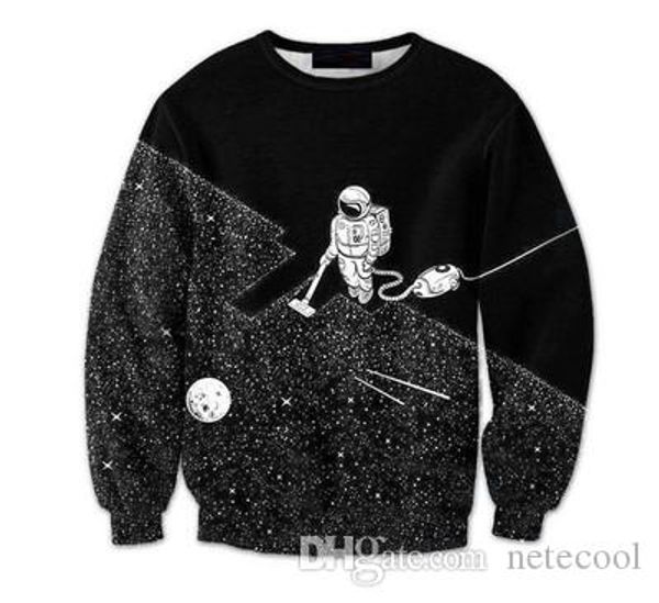 men 3d sweatshirts space vacuum cleaner robot 3d print fashion jumpers pullovers streetwear tracksuit hoody quality, Black
men 3d sweatshirts space vacuum cleaner robot 3d print fashion jumpers pullovers streetwear tracksuit hoody quality, Black