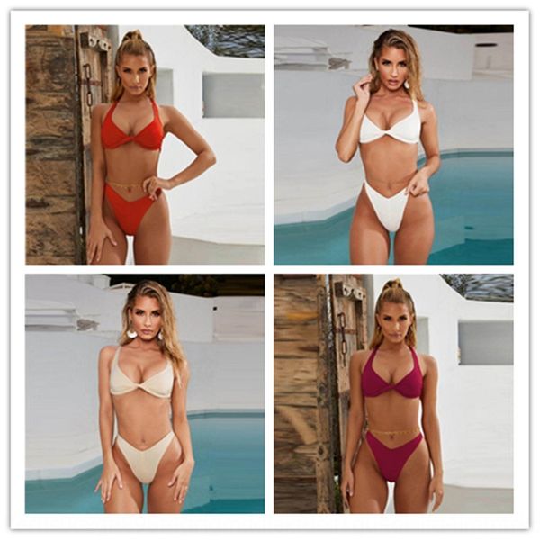 solid color split high fork solid color split high fork bikini swimsuit bikini swimsuit, White;black
solid color split high fork solid color split high fork bikini swimsuit bikini swimsuit, White;black