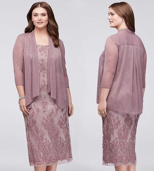 plus size tea length mother dresses with jacket scoop neck 3/4 sleeve full lace prom wear short party gowns formal evening dress, Black;red
plus size tea length mother dresses with jacket scoop neck 3/4 sleeve full lace prom wear short party gowns formal evening dress, Black;red