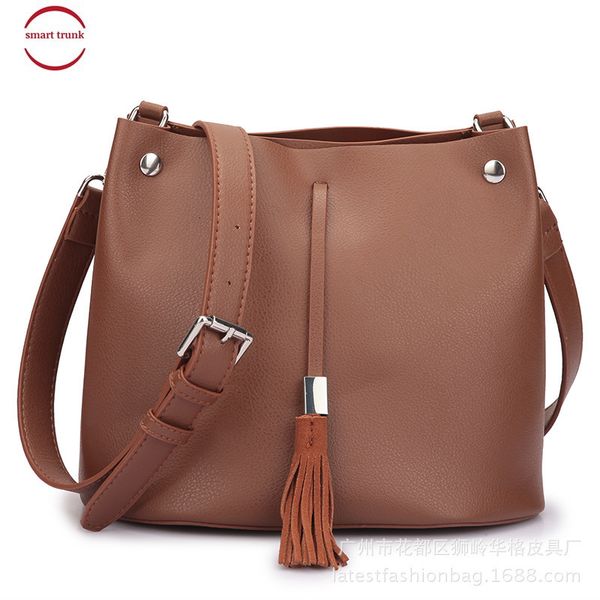 guangzhou luggage and bags pu package woman package handbag oblique satchel
