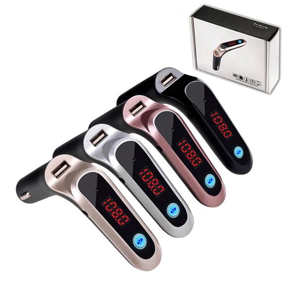 fm transmitter s7 bluetooth car kit handswireless fm radio adapter led car bluetooth adapter support tf card aux with retail package
fm transmitter s7 bluetooth car kit handswireless fm radio adapter led car bluetooth adapter support tf card aux with retail package