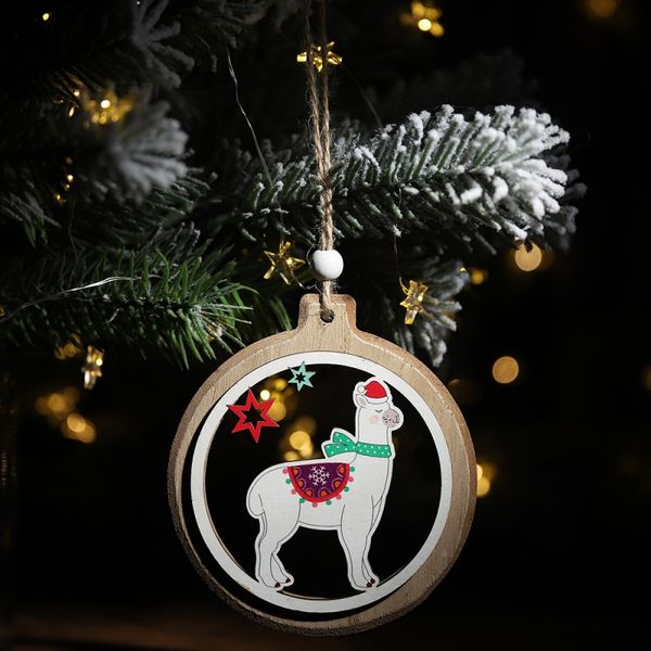 merry christmas decoration carving alpaca pattern christmas deer wood elk pendant happy new year decor
merry christmas decoration carving alpaca pattern christmas deer wood elk pendant happy new year decor