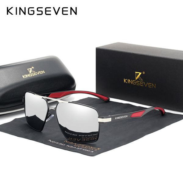 kingseven aluminum men's sunglasse polarized lens brand red design temples sun glasses coating mirror glasses oculos de sol 7719 y20041, White;black
kingseven aluminum men's sunglasse polarized lens brand red design temples sun glasses coating mirror glasses oculos de sol 7719 y20041, White;black