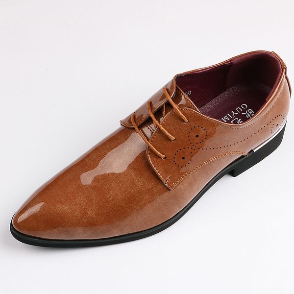 plus size men oxford patent leather men's glossy dress shoes business shoes men oxford leather wedding party zapatos de hombre, Black
plus size men oxford patent leather men's glossy dress shoes business shoes men oxford leather wedding party zapatos de hombre, Black