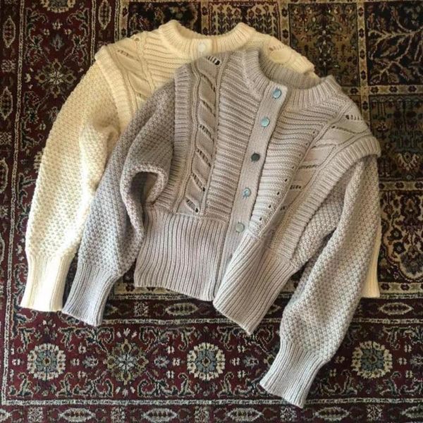 women's hollow out knitted cardigan o-neck long sleeve casual single-breasted knitwear sweater coat top, White
women's hollow out knitted cardigan o-neck long sleeve casual single-breasted knitwear sweater coat top, White