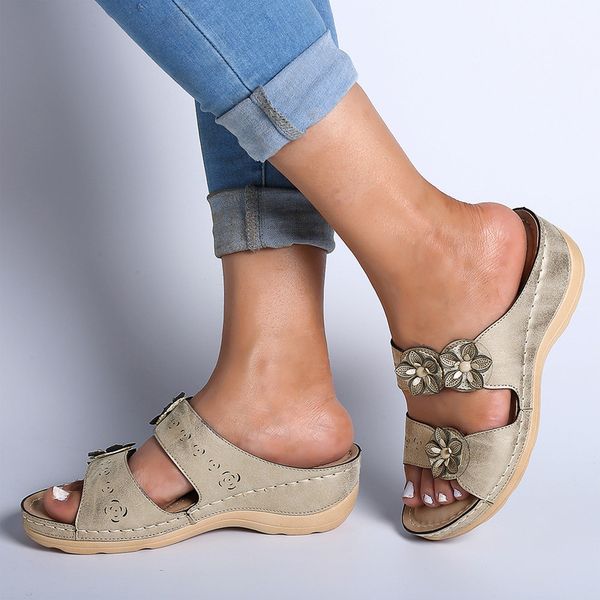 women summer plus size sandals chaussures femme mid heels wedges shoes woman zapatos de mujer slippers slides sandalias d115, Black
women summer plus size sandals chaussures femme mid heels wedges shoes woman zapatos de mujer slippers slides sandalias d115, Black