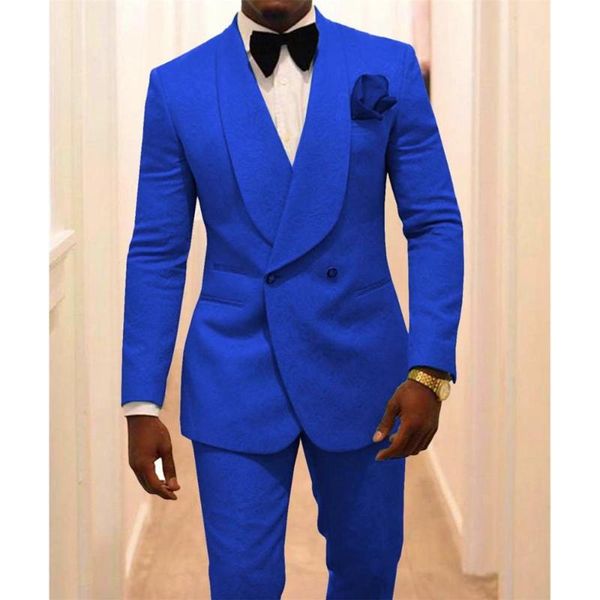 men's suits & blazers custom made men shawl lapel pattern royal blue groom tuxedos wedding 2 pieces ( jacket+pants+tie ) e124, White;black
men's suits & blazers custom made men shawl lapel pattern royal blue groom tuxedos wedding 2 pieces ( jacket+pants+tie ) e124, White;black