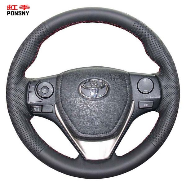ponsny black artificial leather car steering wheel covers for rav4 2013-2017 corolla auris 2013-2016 scion im 2016
ponsny black artificial leather car steering wheel covers for rav4 2013-2017 corolla auris 2013-2016 scion im 2016