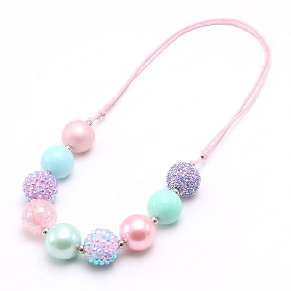 trendy baby chunky rhinestone beads necklace diy bubblegum kids adjustable rope necklace for child girls jewelry gift, Red;brown
trendy baby chunky rhinestone beads necklace diy bubblegum kids adjustable rope necklace for child girls jewelry gift, Red;brown