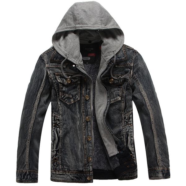 mens spring and autumn jackets coats solid color casual jacket men male fashion denim hooded jacket jaqueta masculina, Black;brown
mens spring and autumn jackets coats solid color casual jacket men male fashion denim hooded jacket jaqueta masculina, Black;brown