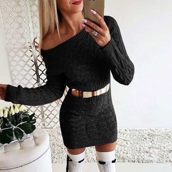 2019 winter plus size pullover vestido no sash knit autumn winter long sweater woman womens sweaters, White;black
2019 winter plus size pullover vestido no sash knit autumn winter long sweater woman womens sweaters, White;black