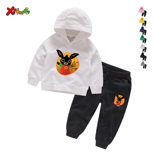 kids sets cartoon bing bunny t-shirt spring autumn children clothing boys casual sports pants 2pcs infant outfit kids tracksuits, White
kids sets cartoon bing bunny t-shirt spring autumn children clothing boys casual sports pants 2pcs infant outfit kids tracksuits, White