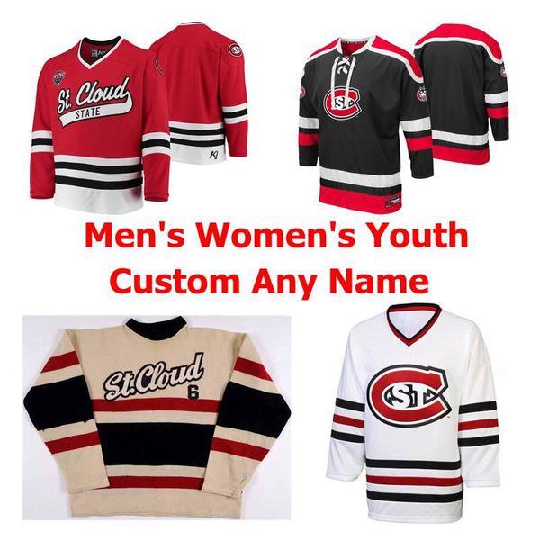 st. cloud state huskies college hockey jerseys men's sam hentges jersey luke jaycox jacob benson david zevnik nick perbix custom stitch, Black;red
st. cloud state huskies college hockey jerseys men's sam hentges jersey luke jaycox jacob benson david zevnik nick perbix custom stitch, Black;red