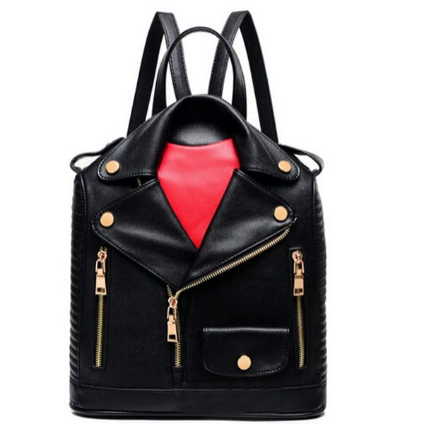 2019 new fashion unique clothes design pu women leather backpacks female travel shoulder bag women school bag lj430
2019 new fashion unique clothes design pu women leather backpacks female travel shoulder bag women school bag lj430