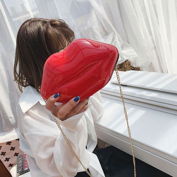 2019 chain bag women lip purses zipper single shoulder bag evening clutch banquet handbag vintage crossbody bags
2019 chain bag women lip purses zipper single shoulder bag evening clutch banquet handbag vintage crossbody bags