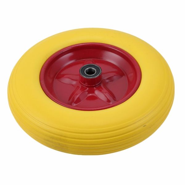 14 inch yellow tyre wear-resistant pu wheels for carts trailers puncture proof solid wheelbarrow trolley tyre wheels
14 inch yellow tyre wear-resistant pu wheels for carts trailers puncture proof solid wheelbarrow trolley tyre wheels