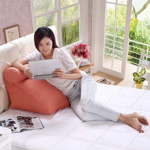 smelov luxury adults soft big linen cotton bed cushion rectangular wedge sofa cushions lumbar support pillow bed reading cushion
smelov luxury adults soft big linen cotton bed cushion rectangular wedge sofa cushions lumbar support pillow bed reading cushion