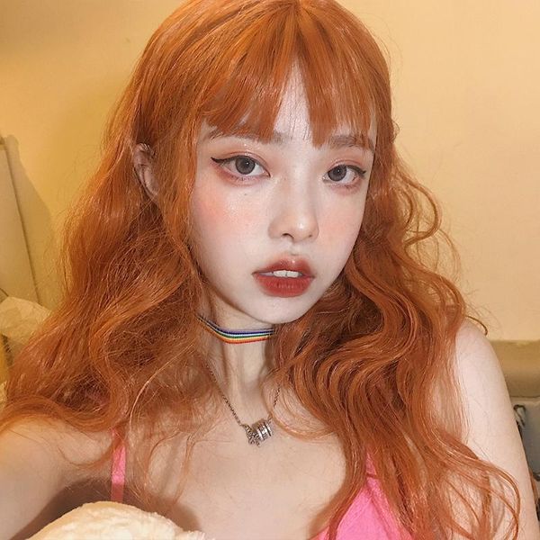 synthetic wigs buqi long wave with bangs heat resistant fiber fake hair for women african american cosplay lolita party, Black
synthetic wigs buqi long wave with bangs heat resistant fiber fake hair for women african american cosplay lolita party, Black