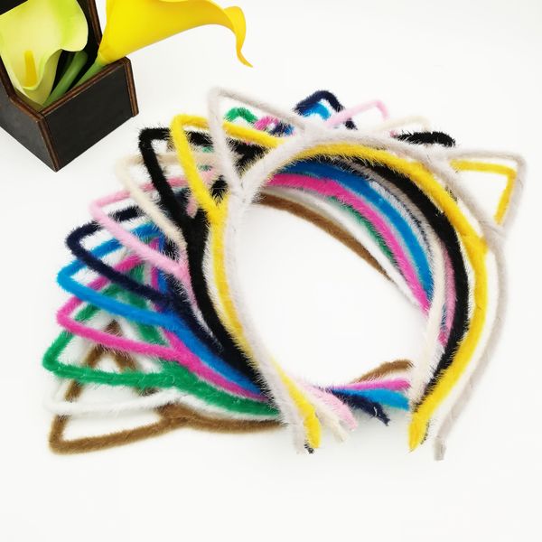 fashion cat ears headband korean version of the plush headdress solid color leopard headband hair accessories women decoration, Slivery;white
fashion cat ears headband korean version of the plush headdress solid color leopard headband hair accessories women decoration, Slivery;white