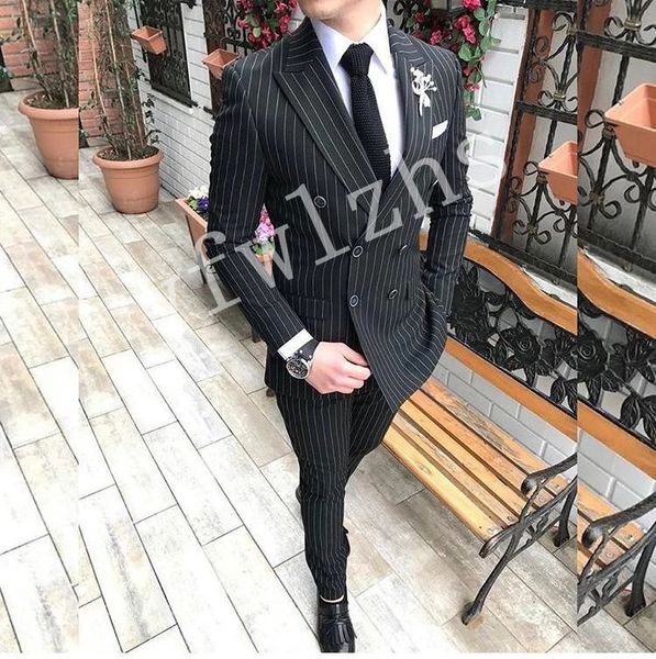 красивый двубортный groomsmen пик нагрудные groom tuxedos мужские костюмы свадебные / пром / dinner best man blazer (куртка + штаны + tie) k, Black;gray
красивый двубортный groomsmen пик нагрудные groom tuxedos мужские костюмы свадебные / пром / dinner best man blazer (куртка + штаны + tie) k, Black;gray