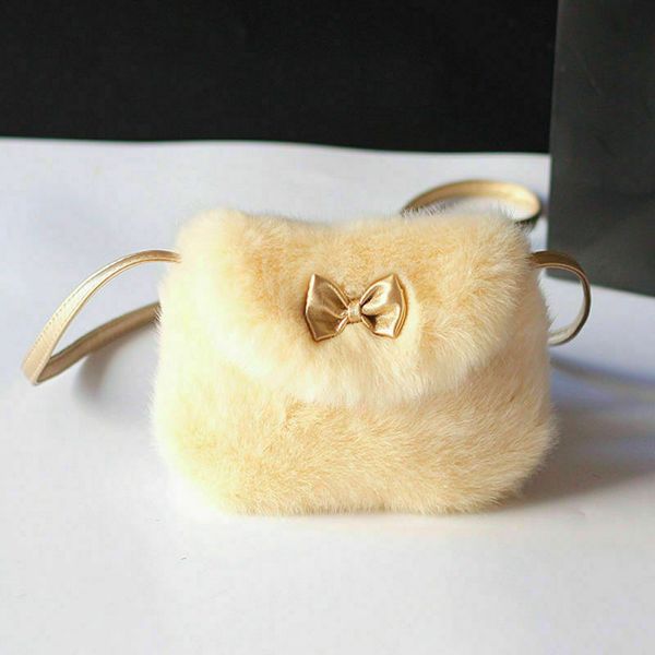 new kids children girls mini bowknot crossbody bags soft fur handbags bag purse, White
new kids children girls mini bowknot crossbody bags soft fur handbags bag purse, White