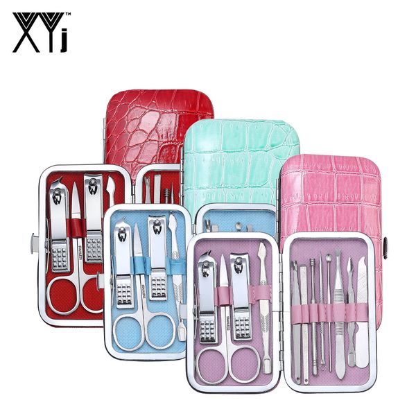 xyj 12 in 1 new arrival manicure set nail clippers kit file nail care tools kit pedicure manicure tools with bright colored case
xyj 12 in 1 new arrival manicure set nail clippers kit file nail care tools kit pedicure manicure tools with bright colored case