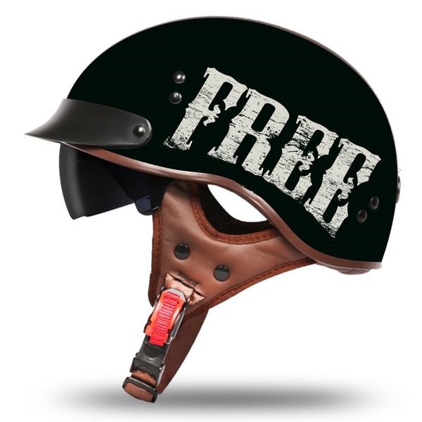 new arrival vcoros vintage motorcycle helmet 3/4 open face scooter helmet man women retro
new arrival vcoros vintage motorcycle helmet 3/4 open face scooter helmet man women retro