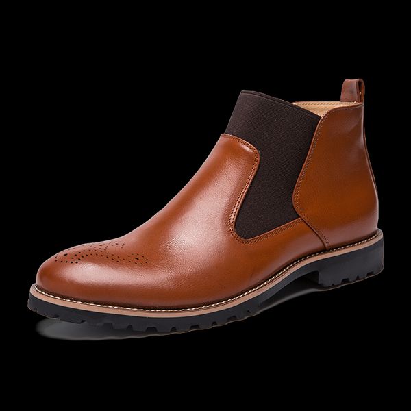 new fashion outdoor men's boots ankle boots big size 38-46 british style man soft leather wedding, Black
new fashion outdoor men's boots ankle boots big size 38-46 british style man soft leather wedding, Black