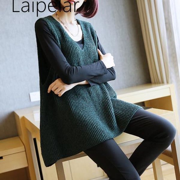 laipelar 2020 new korean autumn loose pullover knitted vest women loose fashion warm sleeveless sweater female waistcoat, Black;white
laipelar 2020 new korean autumn loose pullover knitted vest women loose fashion warm sleeveless sweater female waistcoat, Black;white
