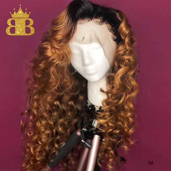 ombre t1b/27 color loose wave 13*4 lace front human hair wigs brazilian remy human hair wig for women 130% medium ratio, Black;brown
ombre t1b/27 color loose wave 13*4 lace front human hair wigs brazilian remy human hair wig for women 130% medium ratio, Black;brown