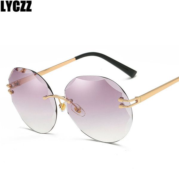 lyczz brand sunglasses for women candy color gradient lens goggle uv400 protect eyewear comfortable driving spectacles oculos, White;black
lyczz brand sunglasses for women candy color gradient lens goggle uv400 protect eyewear comfortable driving spectacles oculos, White;black