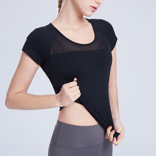 спорт с коротким рукавом женские tight дышащий йога фитнес костюм бег thin эластичный топ футболка gym рубашка тренировки рубашки, Black;blue
спорт с коротким рукавом женские tight дышащий йога фитнес костюм бег thin эластичный топ футболка gym рубашка тренировки рубашки, Black;blue