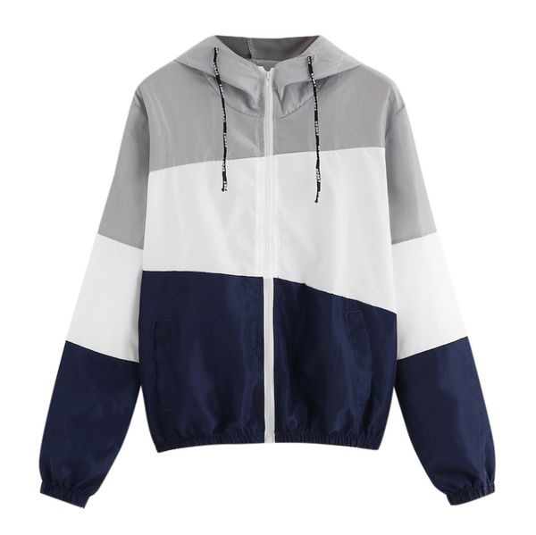hooded sweatshirt windbreaker jacket zipper pockets 2019 autumn fashion casual long sleeve couple jacket coats outwear, Tan;black
hooded sweatshirt windbreaker jacket zipper pockets 2019 autumn fashion casual long sleeve couple jacket coats outwear, Tan;black