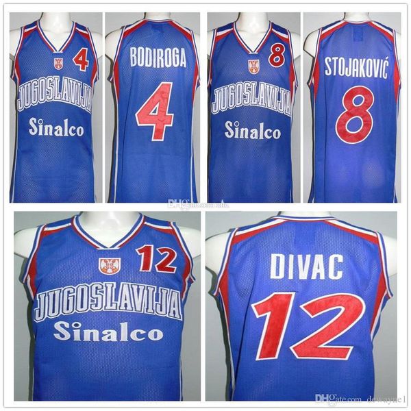 dejan bodiroga 4 peja stojakovic 8 vlade divac 12 team jugoslavija югославия югославо баскетбольные майки мужские сшитые на заказ любое имя, Black;red
dejan bodiroga 4 peja stojakovic 8 vlade divac 12 team jugoslavija югославия югославо баскетбольные майки мужские сшитые на заказ любое имя, Black;red