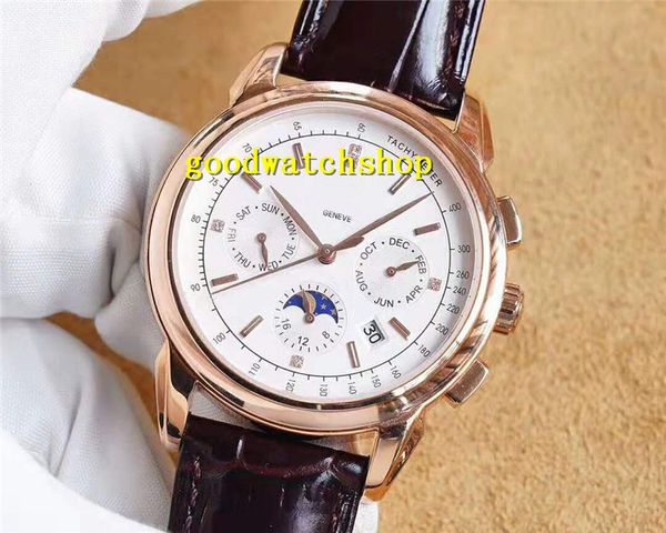 complication rose gold luxury watch annual calendar moon phase wristwatches multi function casual watch swiss 9100 automatic 28800 vph, Slivery;brown
complication rose gold luxury watch annual calendar moon phase wristwatches multi function casual watch swiss 9100 automatic 28800 vph, Slivery;brown