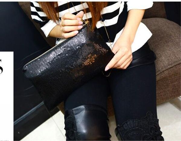 fashion women clutch bag dazzling sequins glitter sparkling handbag evening party bag
fashion women clutch bag dazzling sequins glitter sparkling handbag evening party bag
