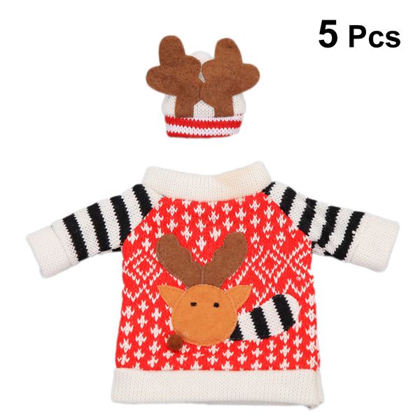 5pcs christmas elk resuable xmas eve wine bottle protector bag cover for christmas decoration storaging wine bottle
5pcs christmas elk resuable xmas eve wine bottle protector bag cover for christmas decoration storaging wine bottle