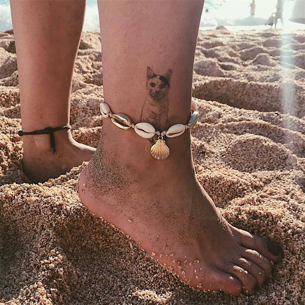 bohemian seashell anklet bracelet 2019 summer trendy scallop dangle beach jewelry accessory gift for women, Red;blue
bohemian seashell anklet bracelet 2019 summer trendy scallop dangle beach jewelry accessory gift for women, Red;blue