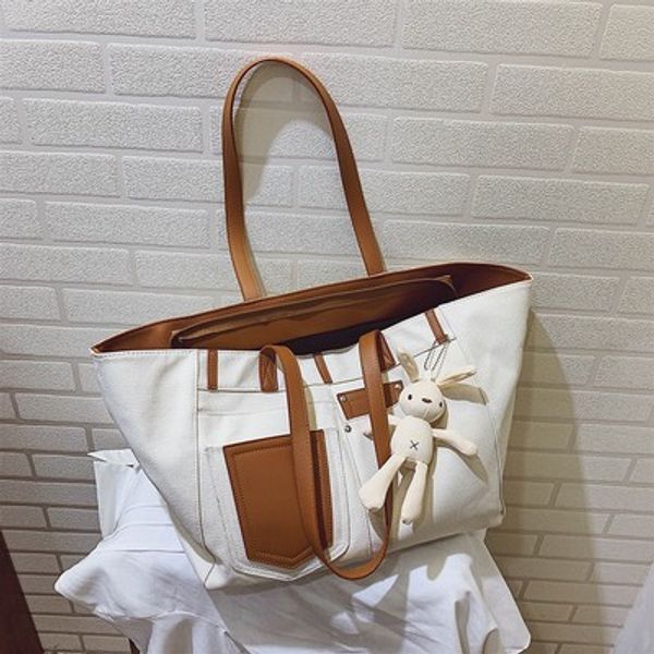 canvas big bag tot female commuter bag literary student retro casual woman large capacity shoulder solid color shopping lady
canvas big bag tot female commuter bag literary student retro casual woman large capacity shoulder solid color shopping lady